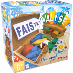 Asmodee Fais Ta Valise, unisexe, Multicolore, 01-01-2018, Consumer Unit ou UVC unité de vente consommateur tel que vendu au c ...