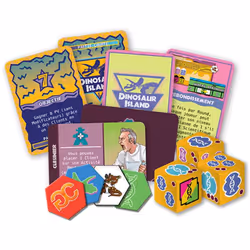 Asmodee Dinosaur Island, 21-06-2019, 295 mm, 70 mm, 295 mm, 2,92 kg, Consumer Unit ou UVC unité de vente consommateur tel que ...