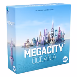 Asmodee Megacity: Oceania, Jeu de société, Stratégie, 8 an(s), 45 min, Jeu familial