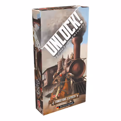 Asmodee Unlock! - Tombstone Express, Jeu de cartes, A collectionner, 10 an(s), Jeu familial