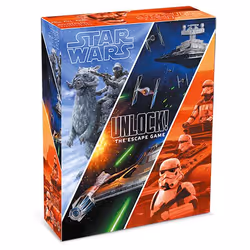 Asmodee Unlock! Star Wars, Jeu de société, Echapper, 10 an(s), Jeu familial