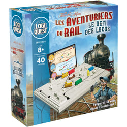 Asmodee LOGIQUEST : LES AVENTURIERS DU RAIL