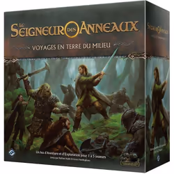 Jeu de stratégie Asmodee Seigneur des Anneaux Voyages en Terre du Milieu