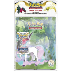 POKEMON Pack Portfolio + Booster  Epée et Bouclier - Tempète Argentée (EB12) - Modèle aléatoire  Cartes à collectionner  A
