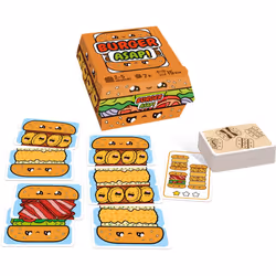 Asmodee Burger ASAP 15 min Jeu de cartes Assortiments