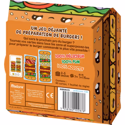 Asmodee Burger ASAP 15 min Jeu de cartes Assortiments - Vue supplémentaire 4