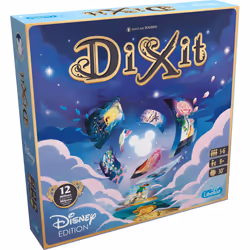 Libellud Dixit – Disney Edition, Jeu de société, Pensée latérale, 8 an(s), 15 min, 30 min, Jeu familial