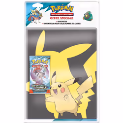 Asmodee ULTRA PRO POKEMON PACK PORTFOLIO AVEC BOOSTER EV09 PRE COMMANDE EN ATTENTE