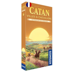 Extension Catan Villes et Chevaliers - Asmodee - 5-6 joueurs - À partir de 10 ans - Jeu stratégique - Version française