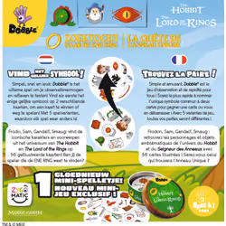 Asmodee Dobble Lord of the Rings Dobble Lord of the Rings Jeu de cartes Assortiments - Vue supplémentaire 4