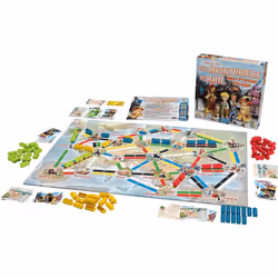 Asmodee Les Aventuriers du Rail Europe : Mon Premier Voyage 30 min Jeu de société Voyage/aventure - Vue supplémentaire 3