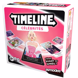 Asmodee Timeline Celebrites Timeline Célébrités 15 min Jeu de société Éducatif - Vue supplémentaire 2