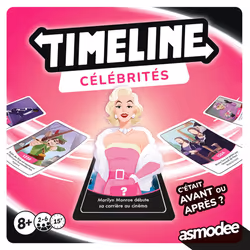 Asmodee Timeline Celebrites Timeline Célébrités 15 min Jeu de société Éducatif - Vue supplémentaire 3