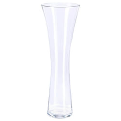 Vase cintré transparent H55 cm