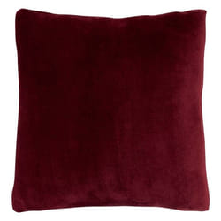 Coussin Ollis Rouge Grenat 38x38cm Atmosphera Créateur D'Intérieur