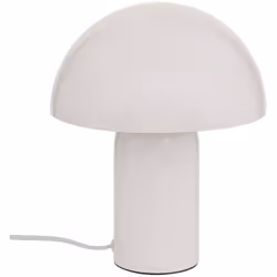 Lpe champi lito blc h24.5 - Atmosphera createur d'interieur. Couleur : Blanc. Matière principale : Acier. Longueur : 20.00 cm ...
