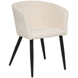 Atmosphera - Fauteuil de table Marlo ivoire L55xp55xH76cm créateur d'intérieur