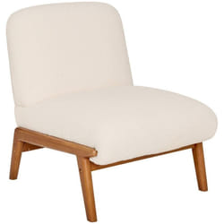 Atmosphera - fauteuil boucl liora iv créateur d'intérieur