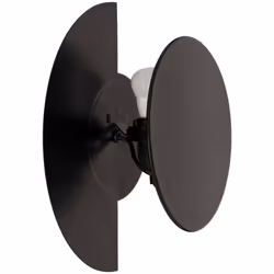 Applique en métal mysti noir h30,5cm - Atmosphera createur d'interieur. Couleur : Noir. Matière principale : Acier. Longueur  ...