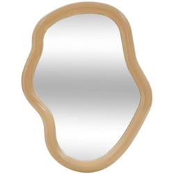 Miroir mural Reza beige 33x25cm Atmosphera créateur d'intérieur