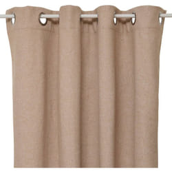 Atmosphera - Rideau isolant Kys beige lin 140x260cm créateur d'intérieur