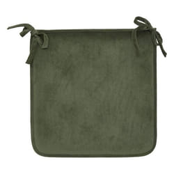 Galette De Chaise Lilou Vert Kaki 38x38cm Atmosphera Créateur D'Intérieur