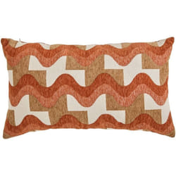 Coussin Floe ambre 58x38cm Atmosphera créateur d'intérieur