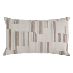 Atmosphera - Coussin Calix Beige Lin 50x30cm Créateur D'Intérieur
