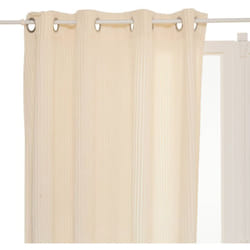 Atmosphera - Rideau Arum ivoire 140x260cm créateur d'intérieur