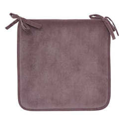 Galette De Chaise Lilou Violet Clair 38x38cm - Atmosphera Créateur D'Intérieur