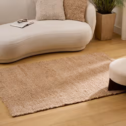 Atmosphera Volna Intérieure Tapis de sol Rectangle Acrylique, Coton, Laine, Polyester Caramel - Vue supplémentaire 2