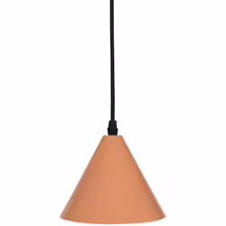 Susp met conia brun d17 - Atmosphera createur d'interieur. Couleur : Marron. Matière principale : Acier. Longueur : 17.00 cm. ...