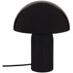 Lpe champi lito nr h24.5 - Atmosphera createur d'interieur. Couleur : Noir. Matière principale : Acier. Longueur : 20.00 cm.  ...