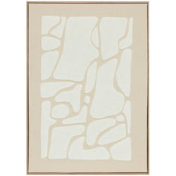 Toile 3D tissu beig ziad 50X70 Atmosphera créateur d'intérieur