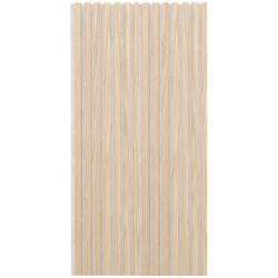 Atmosphera - Panneau décoratif mural Colva beige fond gris 120x60cm créateur d'intérieur