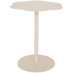 Atmosphera - Table d appoint Fiora ivoire 43x43cm créateur d'intérieur