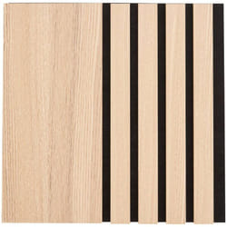 Lot de 3 panneaux décoratifs Colva beige fond noir 30x30cm Atmosphera créateur d'intérieur