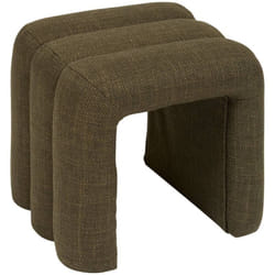 Atmosphera - Pouf Sisco vert Kaki créateur d'intérieur