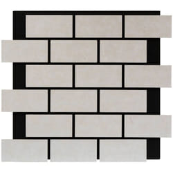 Atmosphera - Panneau décoratif mural Clint beige 61x69cm créateur d'intérieur