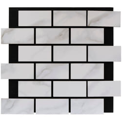 Atmosphera - Panneau décoratif mural Clint gris 61x69cm créateur d'intérieur