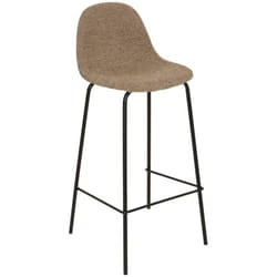 Lot de 2 chaises de bar boucl vladi moka HA73 Atmosphera créateur d'intérieur