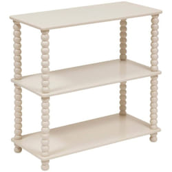 Atmosphera - Etagère 3 niveaux Chamlo ivoire 75x34cm créateur d'intérieur