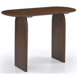 Console isana marrn - Atmosphera createur d'interieur. Couleur : Marron. Matière principale : Acacia. Longueur : 110.00 cm. L ...