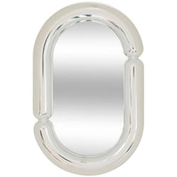 Atmosphera - Miroir à poser Sky argent 19x2cm créateur d'intérieur