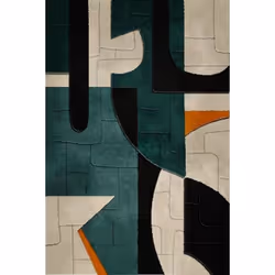 Toile pei cad kelton 58x78 - Atmosphera createur d'interieur. Couleur : Multicolore. Matière principale : Mdf - panneau de fi ...