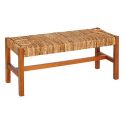 Atmosphera - Banc Sidoan Marron 102x38cm Créateur D'Intérieur
