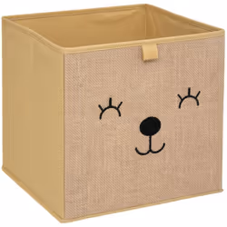 Ce bac de rangement Atmosphera sera parfait pour ordonner la chambre de votre enfant avec un clin d'oeil déco. Ludique et pra ...