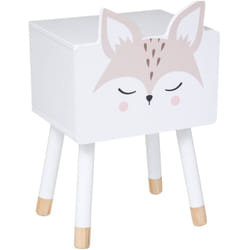 Atmosphera - Chevet enfant renard blanc H53cm créateur d'intérieur