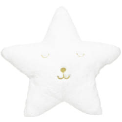 Atmosphera - Coussin enfant étoile blanc 39x39cm créateur d'intérieur