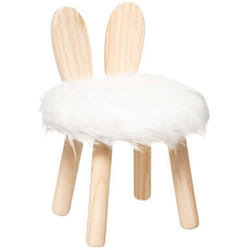 Atmosphera - Tabouret enfant 'lapin' - 27 x 38cm - 0